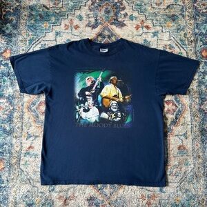 Vintage Moody Blues Hall Of Fame Band T-shirt Size XL